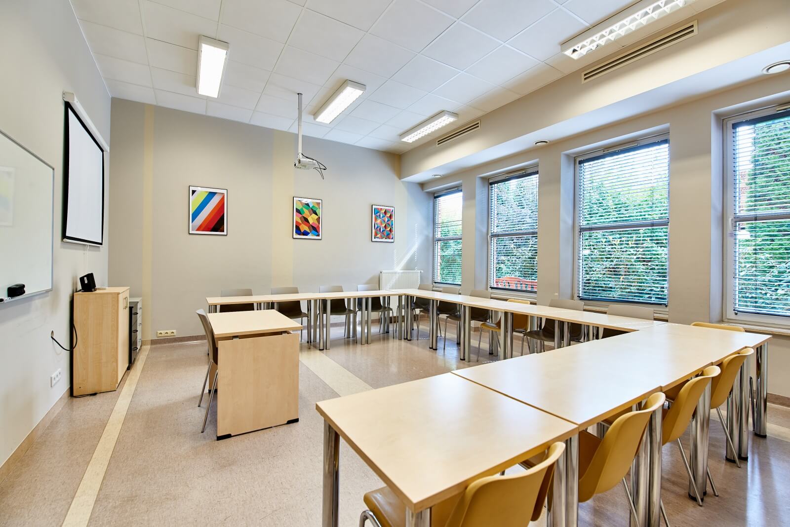 Pierwsza sala lekcyjna